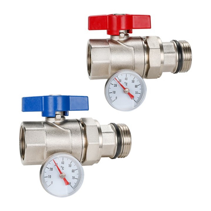 Straight Ball Valve With Gauge suppliers